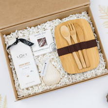 Zestaw prezentowy SWEET LUNCH BREAK z lunchboxem i personalizacją